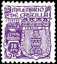 Spain - 1944 - Milenario de Castilla - 20 CTS - Lila - Spain, Milenario de Castilla - Edifil 980 - Milenario de Castilla. Avila - 0